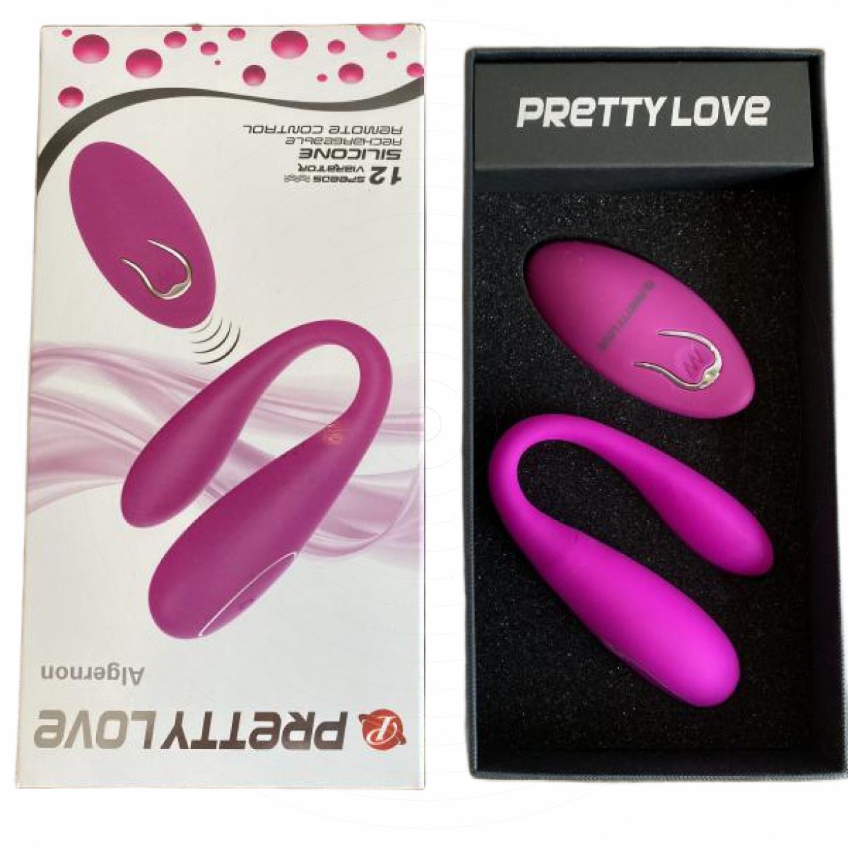 Trứng Rung Tình Yêu 2 Đầu Pretty Love 12 Chế Độ Không Dây 