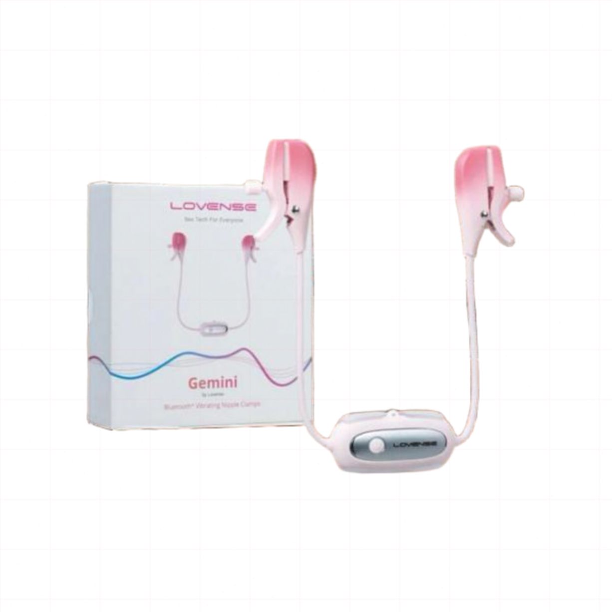 Máy Rung Lovense Hai Đầu Vú Bluetooth Điều Khiển Qua Điện Thoại 