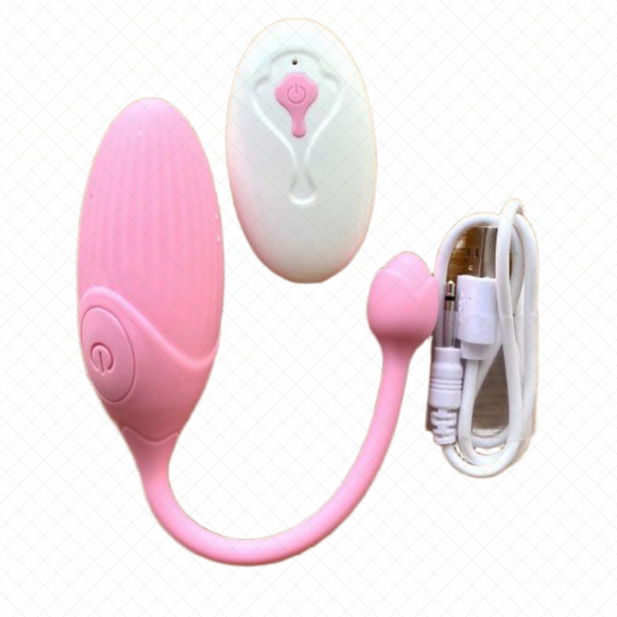 Sextoy trứng rung nòng nọc màu hồng điều khiển từ xa không dây nhỏ gọn 