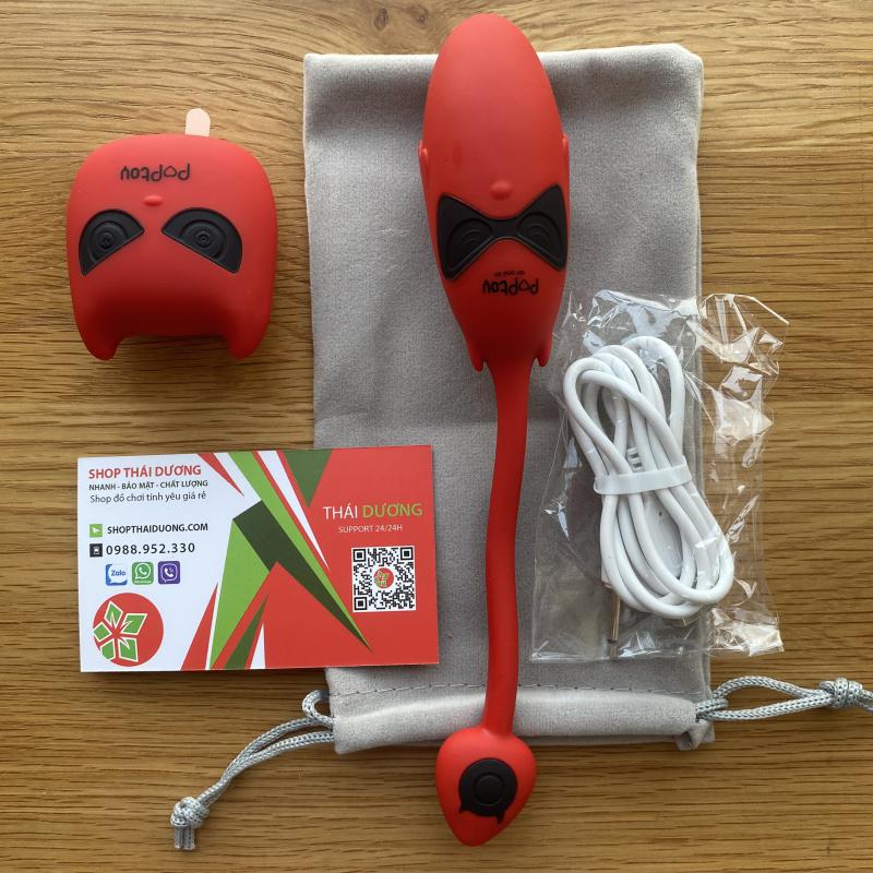 Trứng Rung Mắt Quỷ Điều Khiển Từ Xa 10 Chế Độ Rung Cực Mạnh