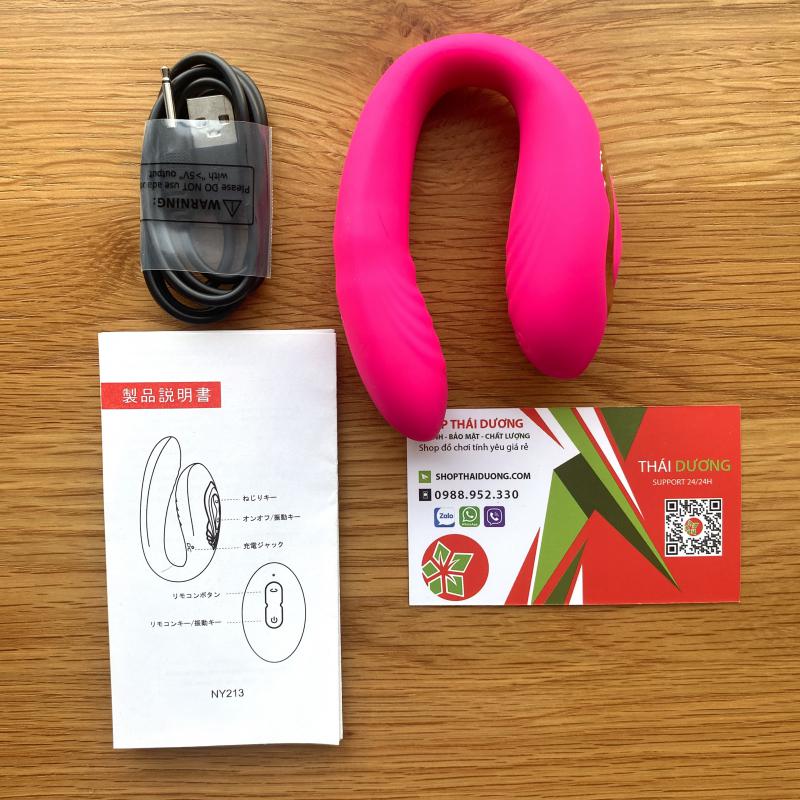 Đồ chơi trứng rung kép đầu rung đầu ngoái tăng sự kích thích nữ