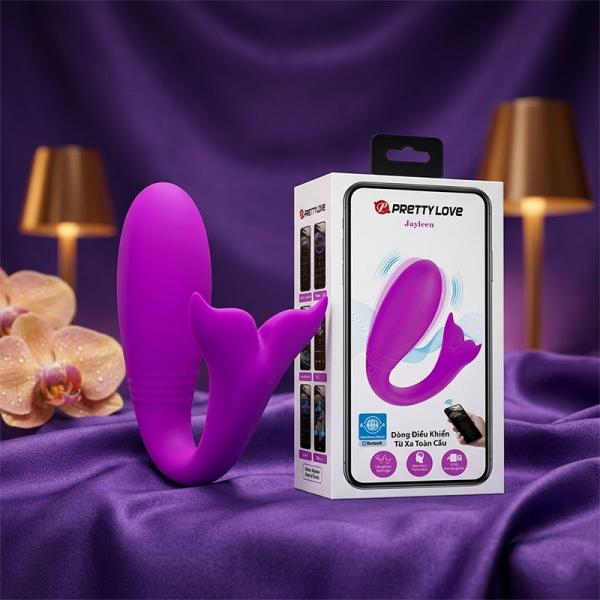 Sextoy Trứng Rung Cá Heo Prettylove Điều Khiển Qua App 