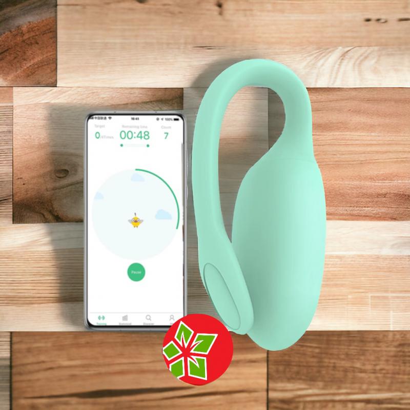 Máy tập se khít âm đạo Kegel Fitcute rung không dây điều khiển từ xa