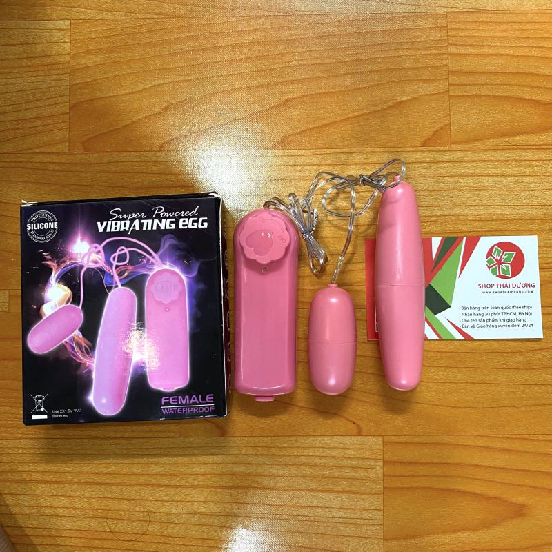 Trứng Rung Mini 2 Đầu Có Dây 2 Tần Số Rung Cao Cấp Giá Tốt