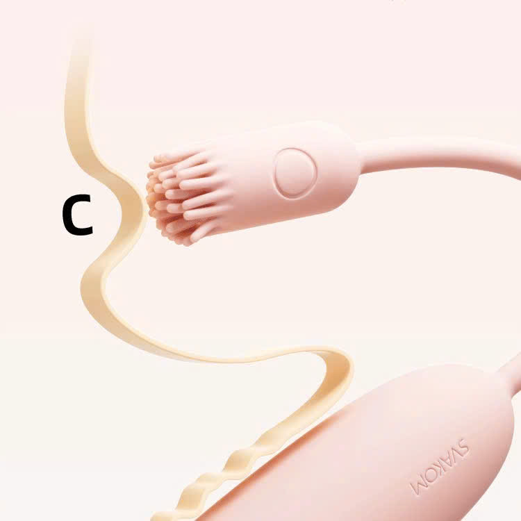 Trứng Rung Kép 2 Đầu Svacom Shimmer App Điều Khiển Từ Xa