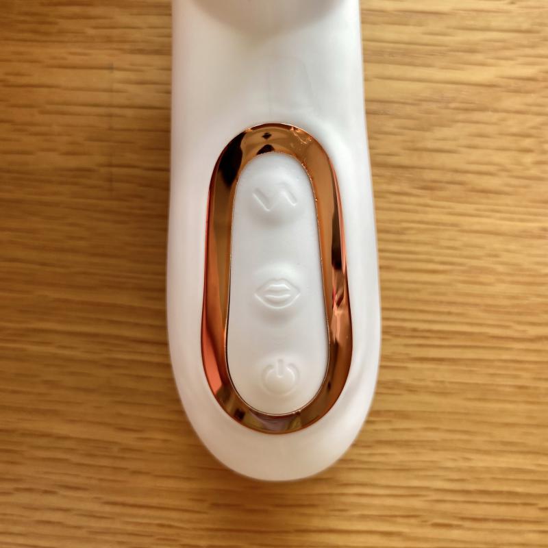 Chày Rung Kích Thích Điểm G Rung Liếm Silicon ABS Trắng Ngọc Trai