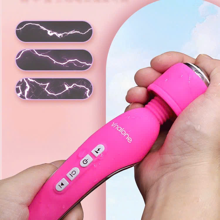 Chày rung sốc điện Nalone 7 tần số, kích thích điểm G cực mạnh