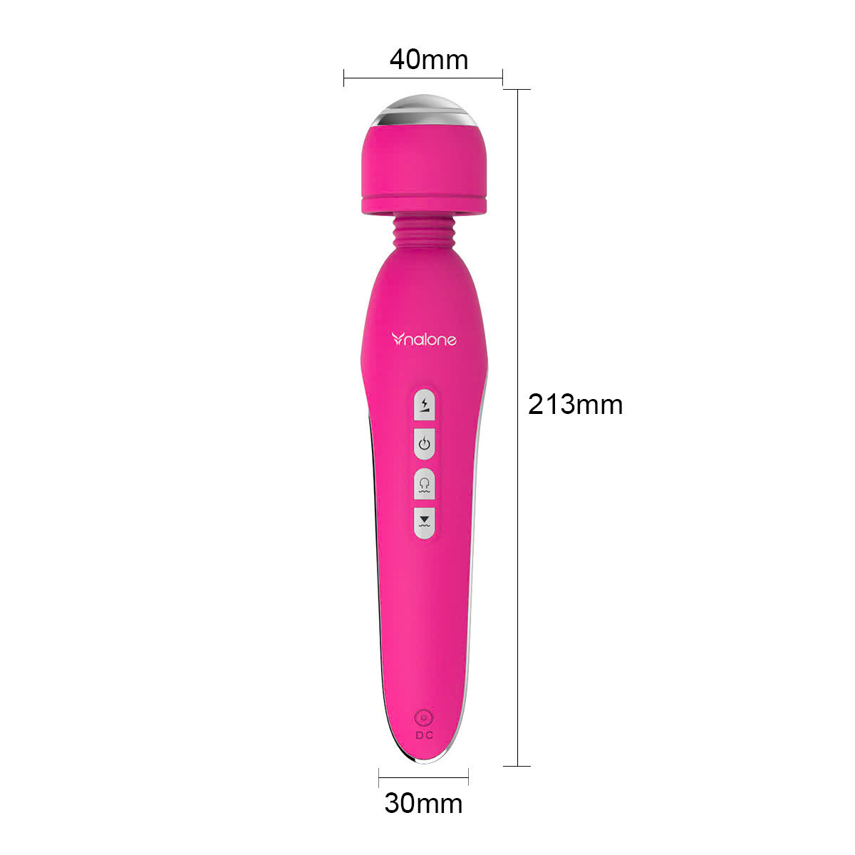 Chày rung sốc điện Nalone 7 tần số, kích thích điểm G cực mạnh