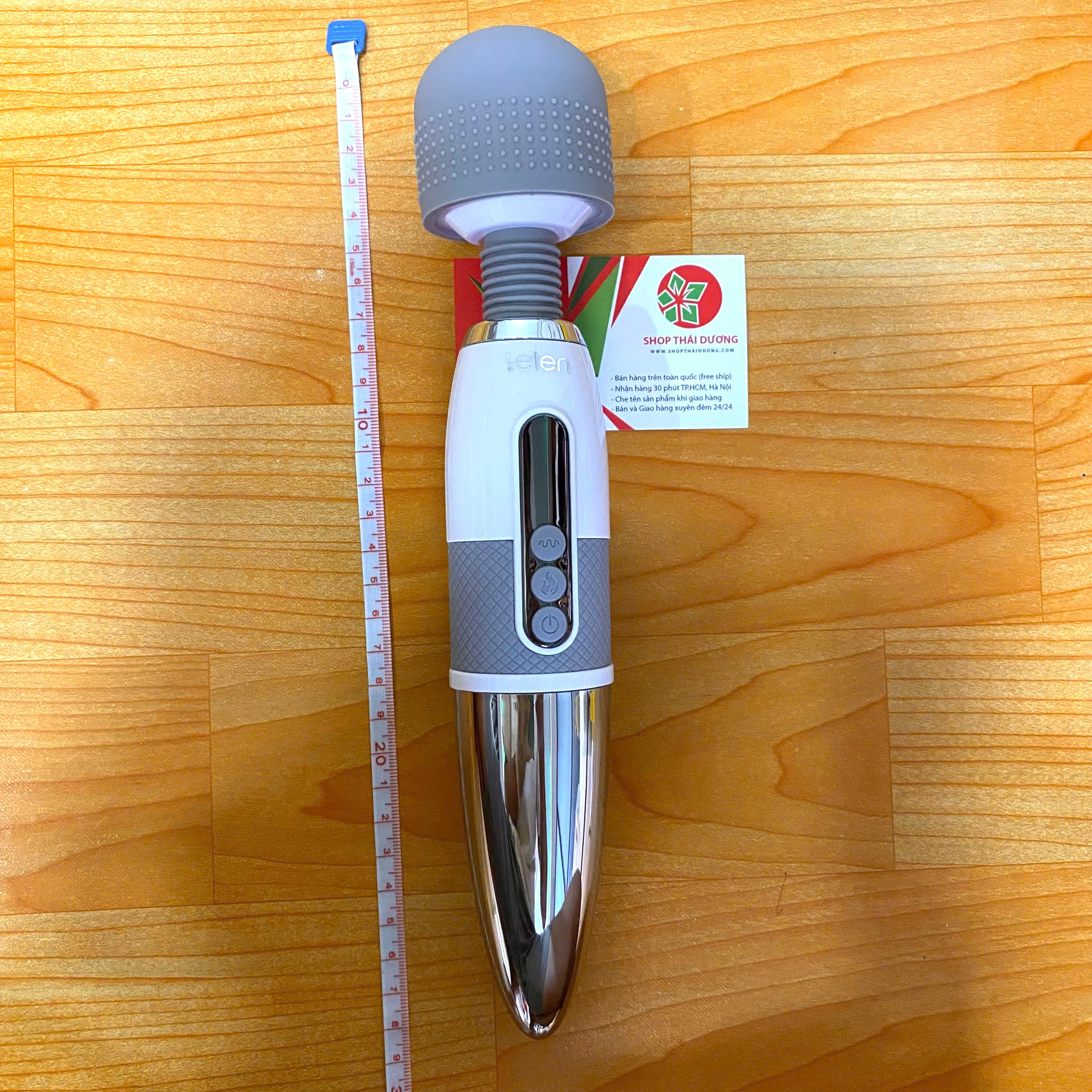 Máy Rung Tình Yêu Lightning AV Đa Tần Số Tỏa Nhiệt