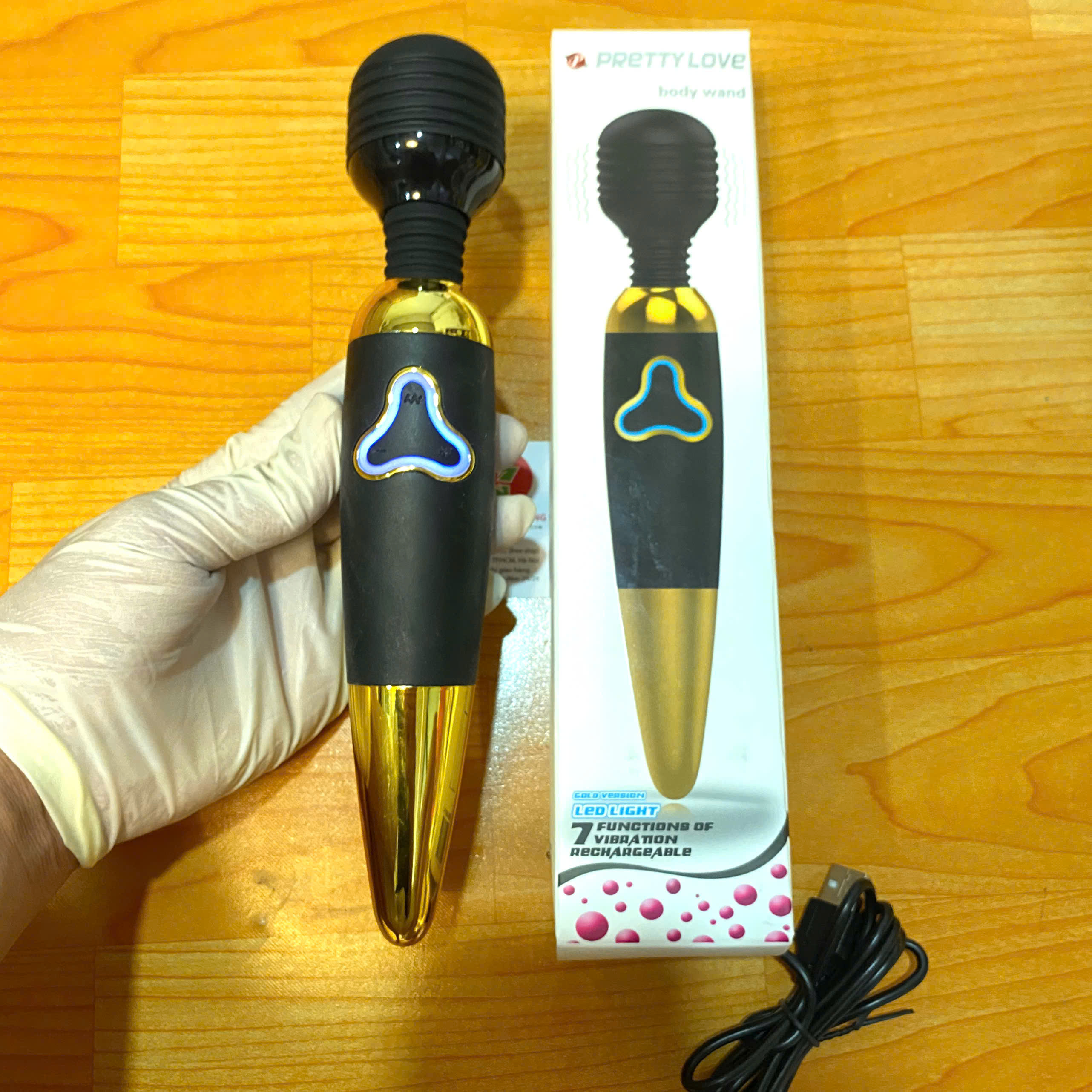 Chày Rung Massage Điểm G Prettylove X7 Rung Mạnh Đa Chế Độ Thuê Dụng Thuận Tiện