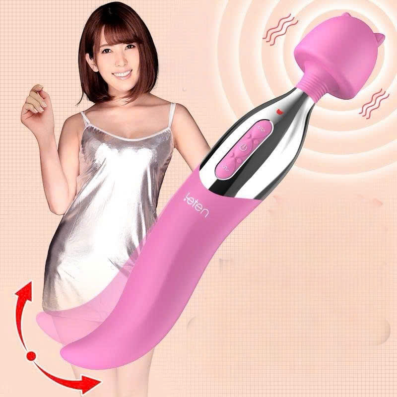 Chày Rung Leten Miss Cat AV Nhật Bản 2 Đầu Lưỡi Rung Siêu Mạnh Sưởi