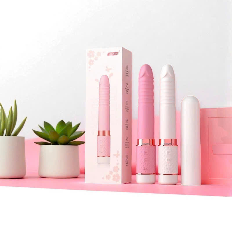 Dương vật giả rung thụt 1 đầu bú mút hột le cao cấp kích thích nữ