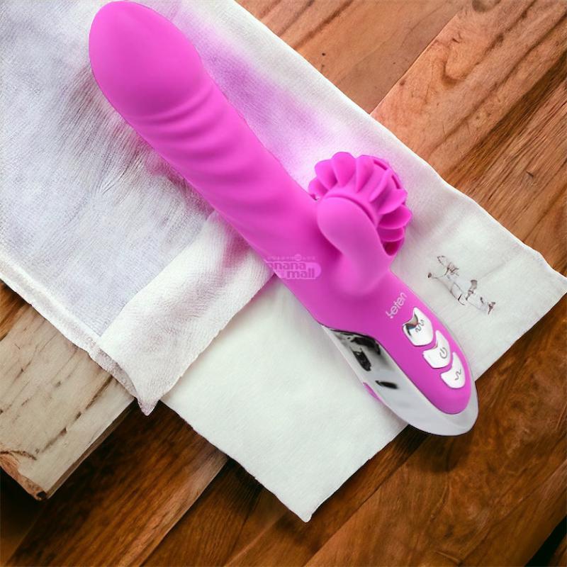 Dương vật giả Leten wheeel rung thụt liếm cao cấp cho nữ tự sướng