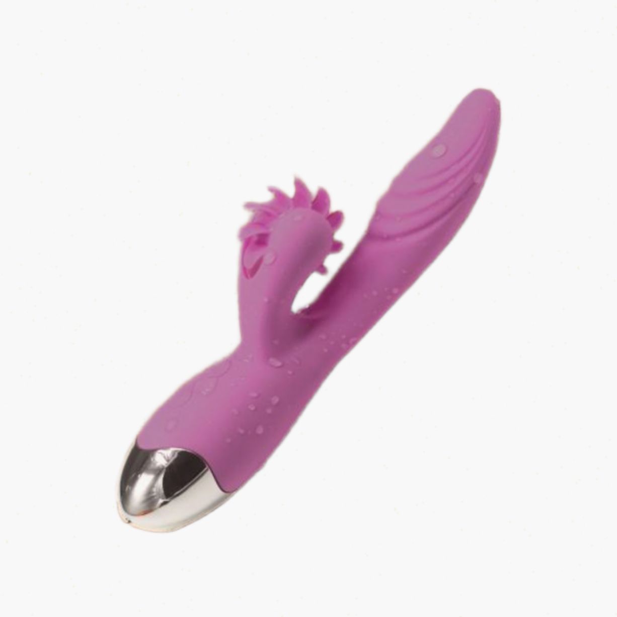 Sextoy Chim Giả Siêu Mạnh Kèm Nhánh Lưỡi Liếm Xoay Kích Thích Nữ 
