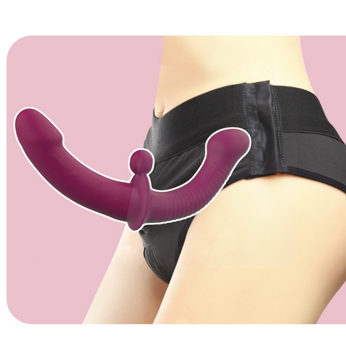 Dương vật giả 2 đầu Yunman rung điều khiển từ xa, 3 điểm kích thích