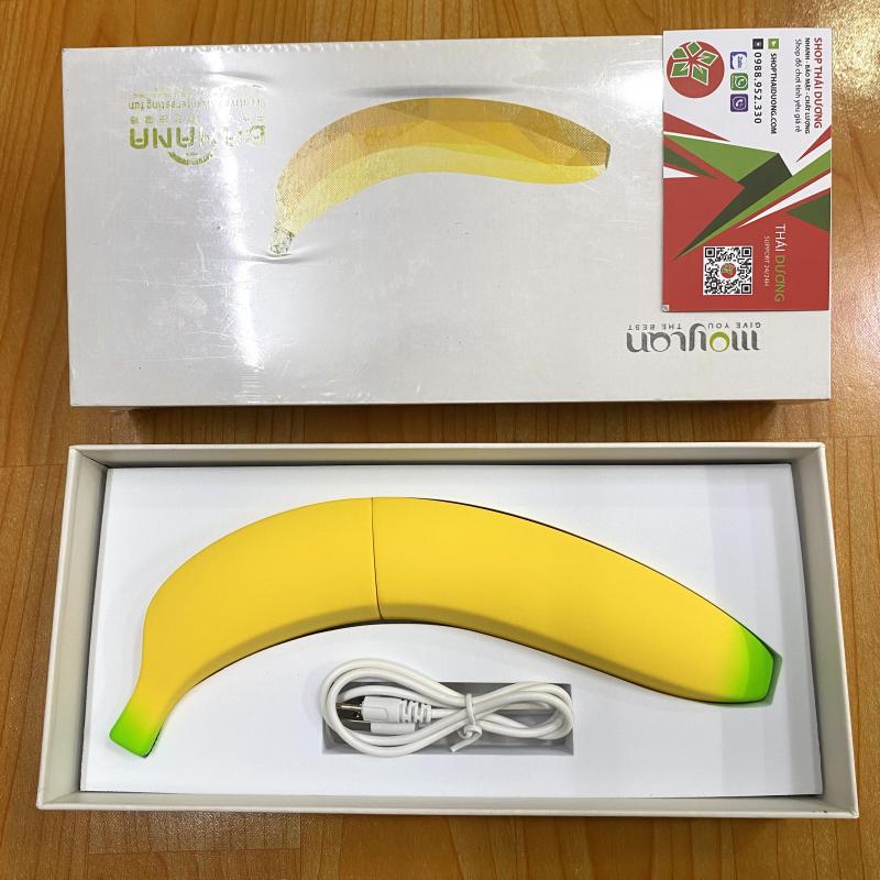 Dương vật giả ngụy trang trái chuối 7 chế độ rung siêu thực