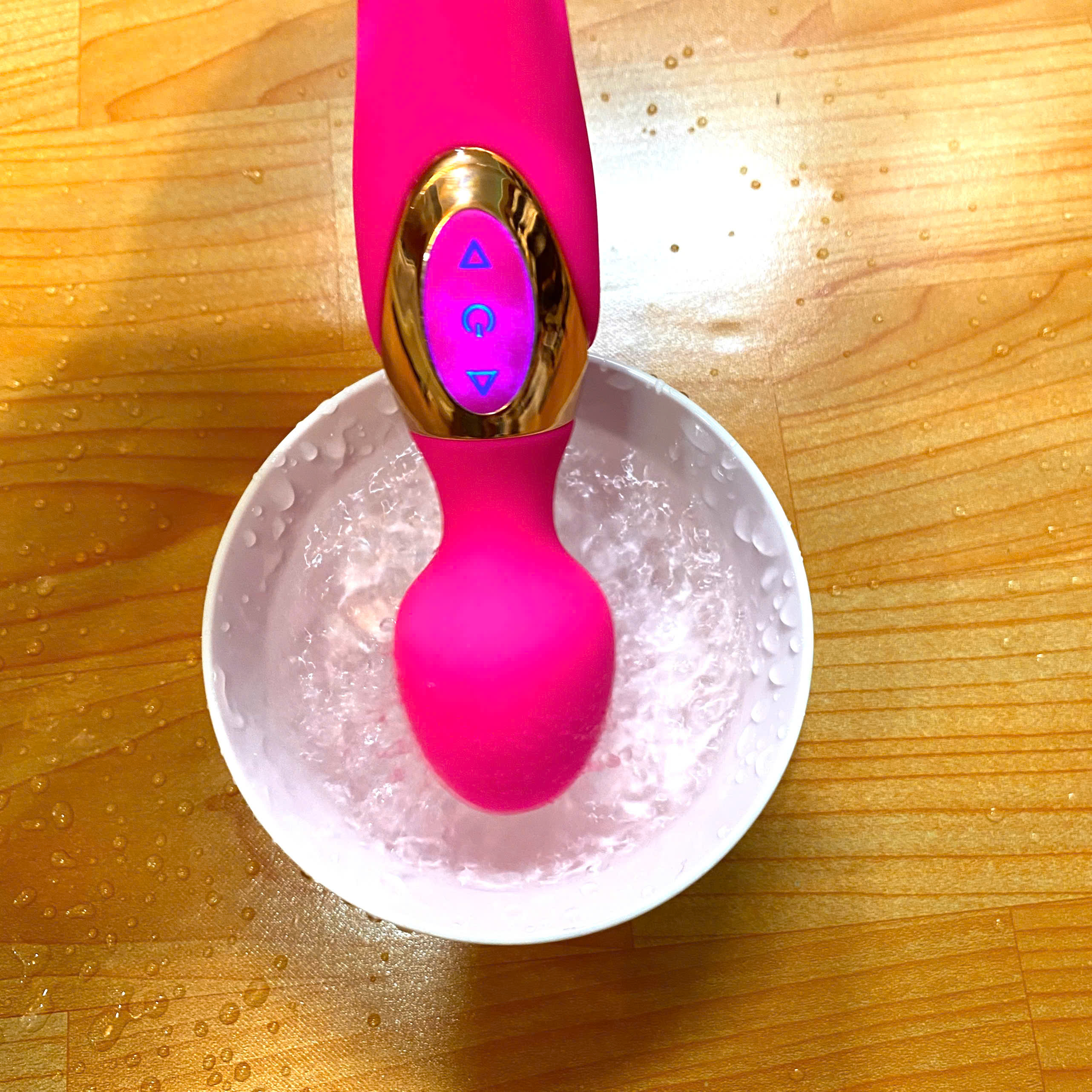 Chày Rung Massage 2 Đầu 10 Chế Độ Rung Mạnh Thư Giãn