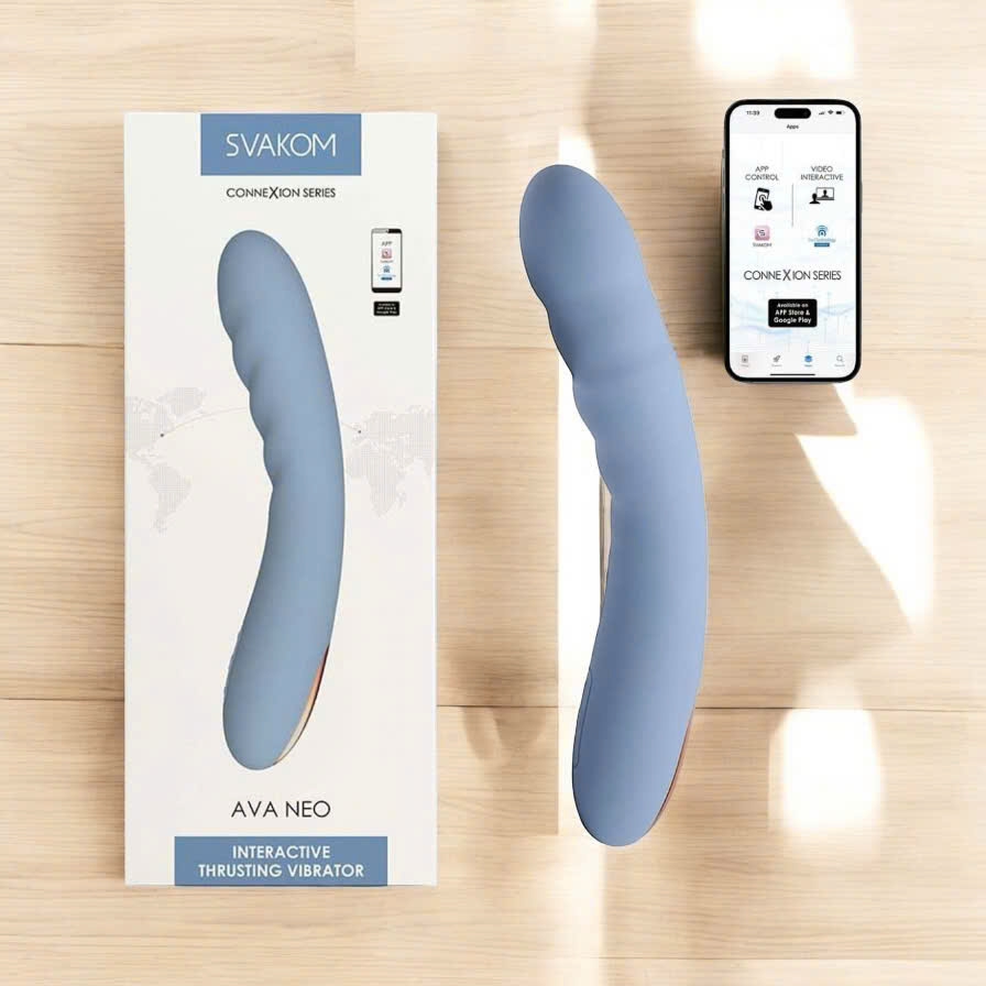 Máy massage rung thụt Svakom Ava Neo, kích thích điểm G đa chế độ