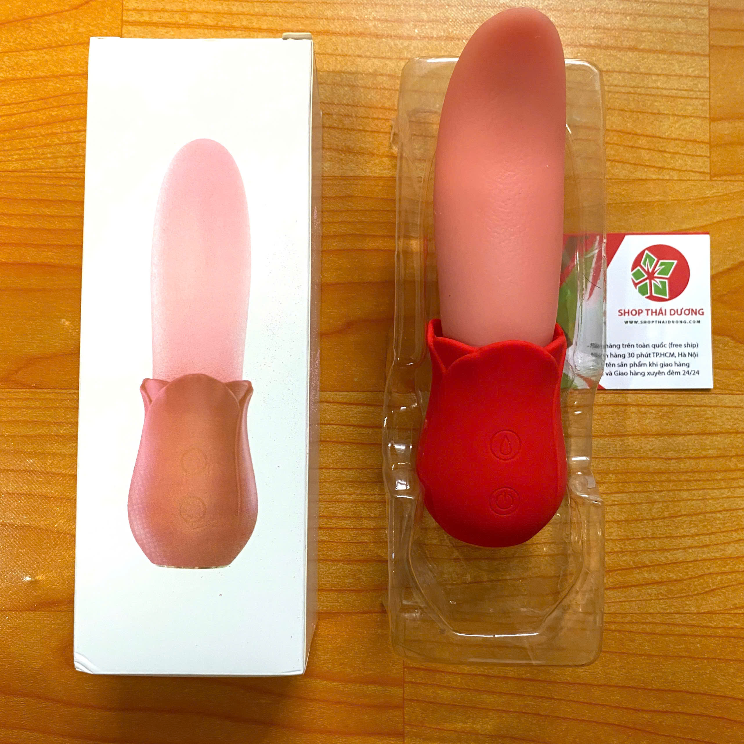 Lưỡi liếm rung massage âm đạo kích thích cực mạnh ABS silicon mềm