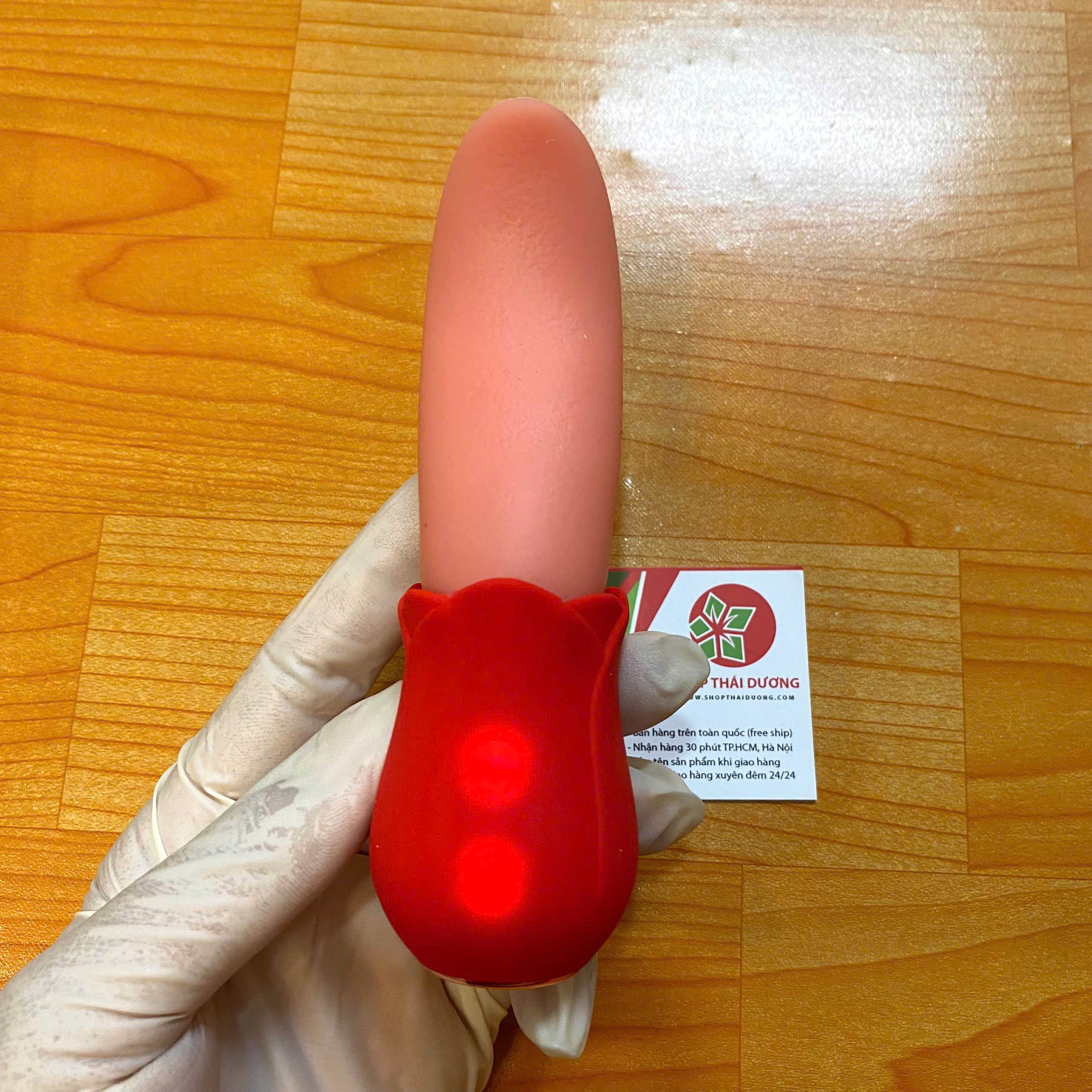 Lưỡi liếm rung massage âm đạo kích thích cực mạnh ABS silicon mềm