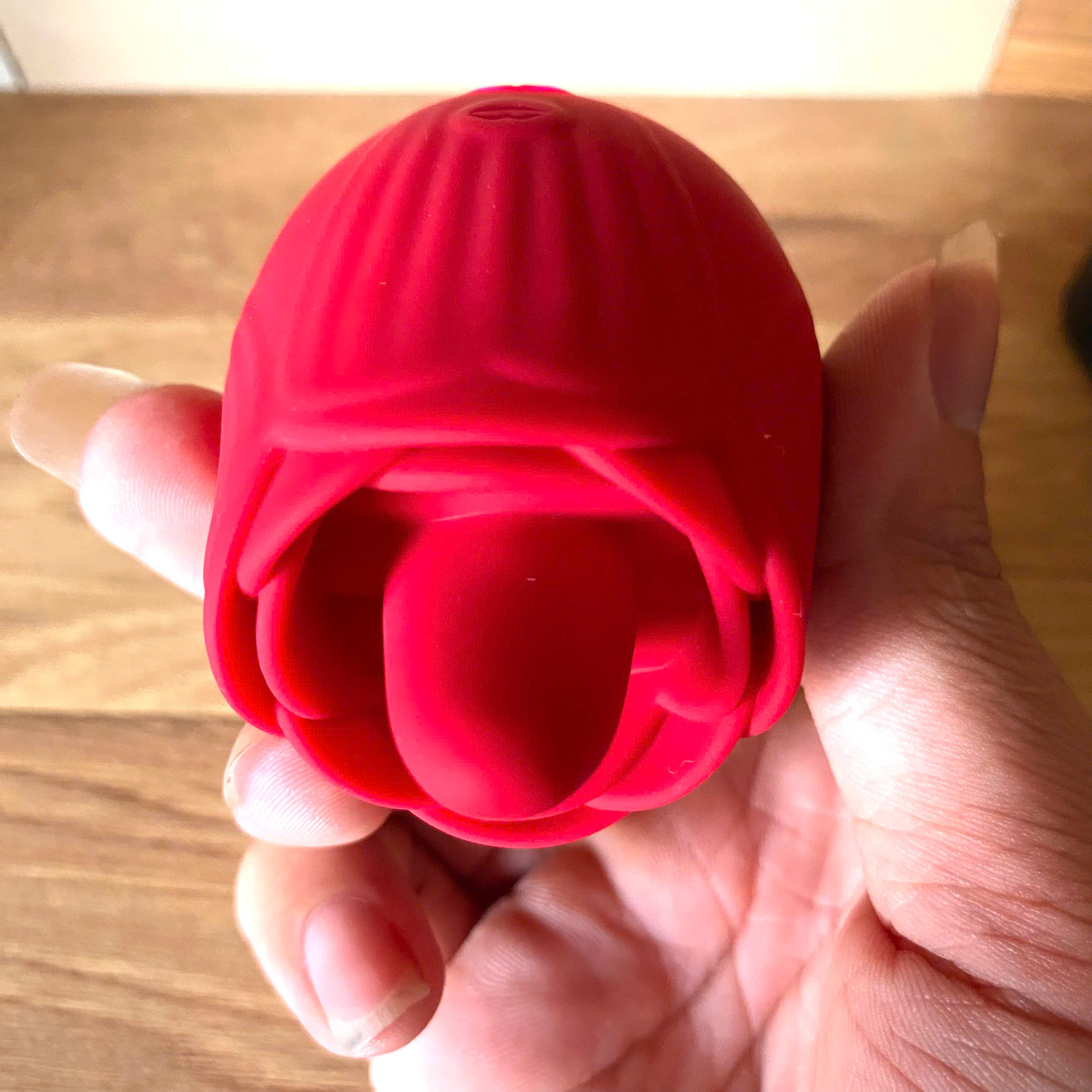 Máy rung lưỡi liếm hoa hồng 10 chế độ rung liếm kích thích điểm G