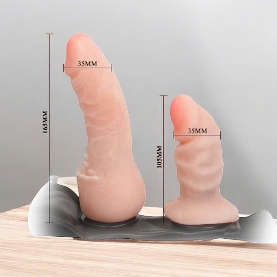 Dương Vật Giả Đeo Hông 2 Đầu Baile Harness Ultra Silicon Mềm