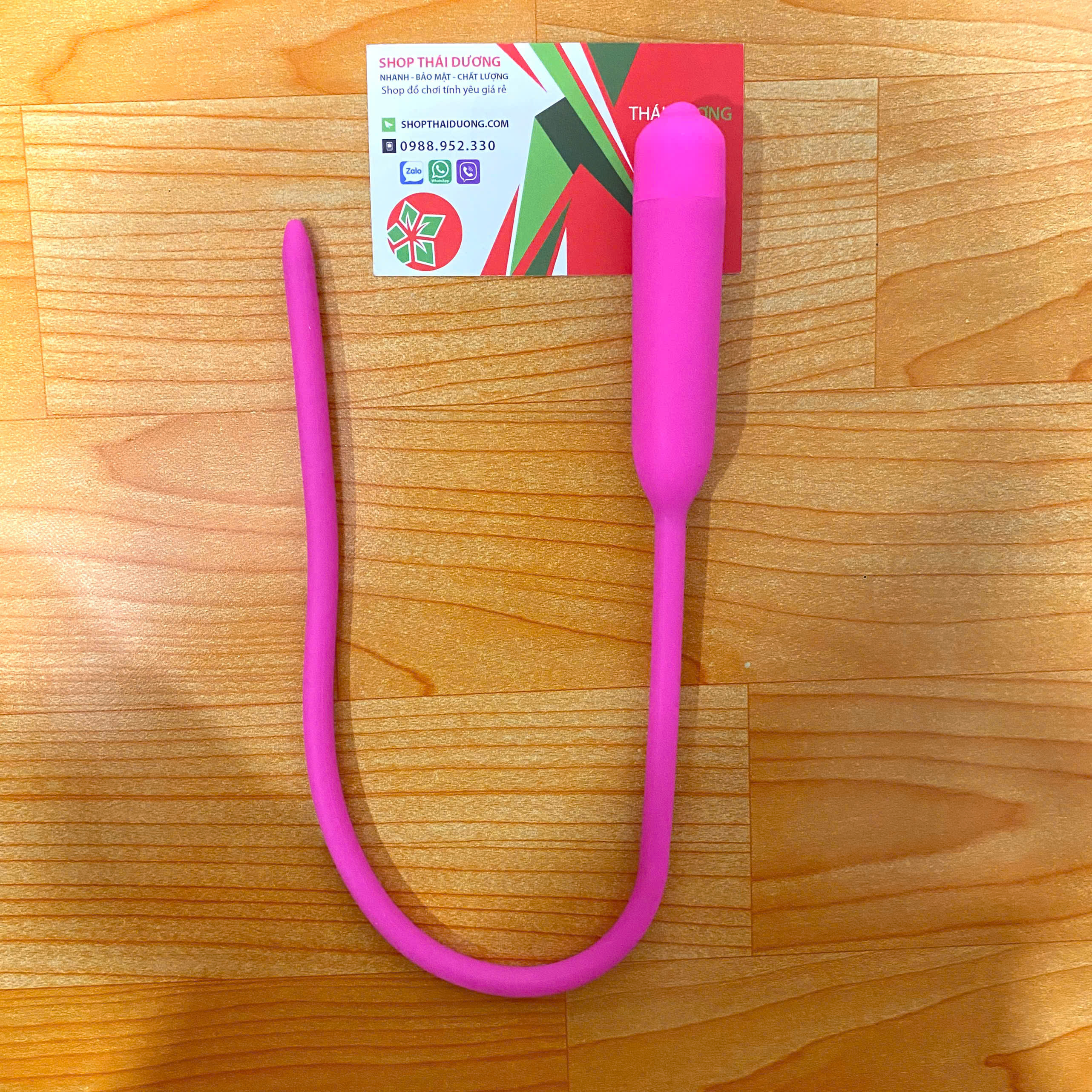 Trứng Rung Niệu Đạo Nam Jiuai 7.5mm 10 Chế Độ Rung Mạnh