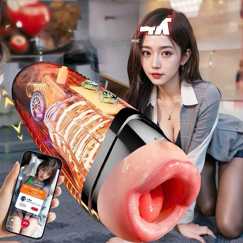 Âm Đạo Giả 2 Đầu Heidong Pro Rung Sưởi Ấm Nhiều Chế Độ Nam