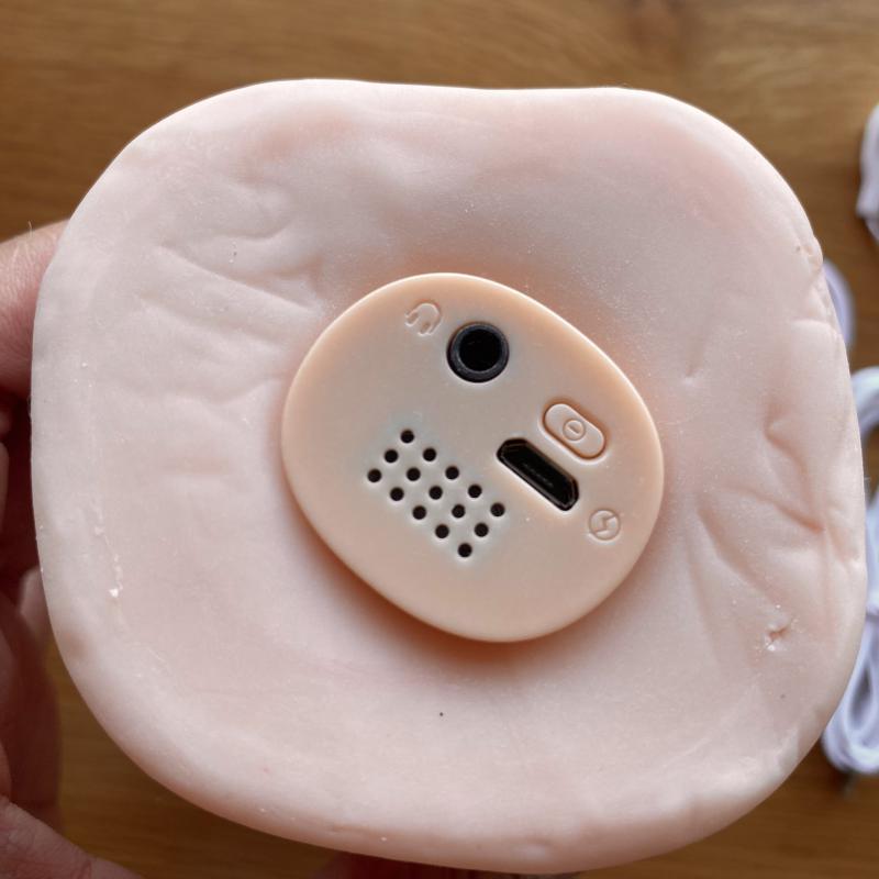 Âm đạo giả 3D silicon siêu mềm có rung phát tiếng rên cho nam thủ dâm