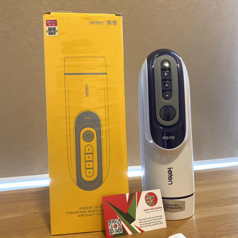 Máy Âm Đạo Giả Letten Rung Thụt 10 Chế Độ Rên Toả Nhiệt Ấm 40°