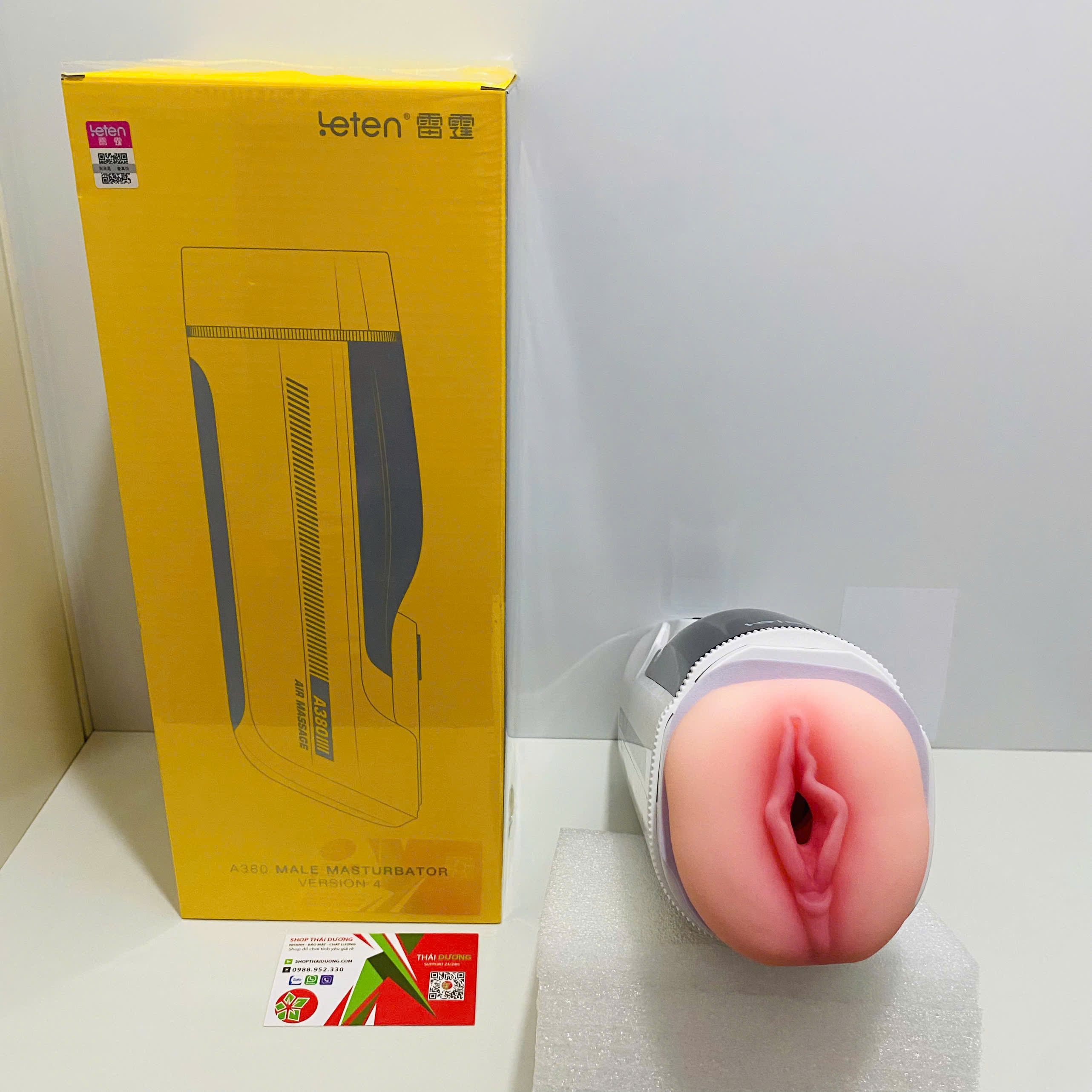 Máy Thủ Dâm Tự Động Leten A380 Version 4 Âm Đạo Giả Sục Mạnh