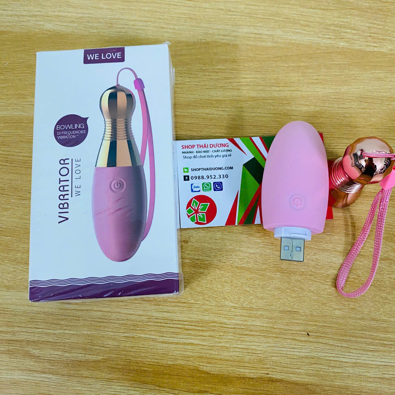 Trứng rung Welove Bowling 10 chế độ không dây, đồ chơi tình yêu nữ