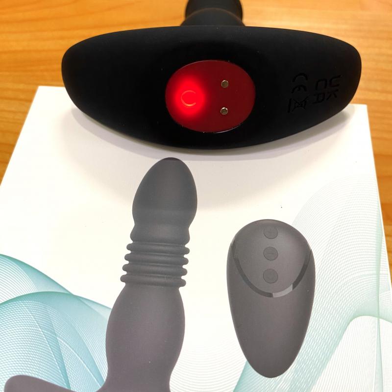 Mẫu trứng rung hậu môn điều khiển từ xa nhiều chế độ rung thụt