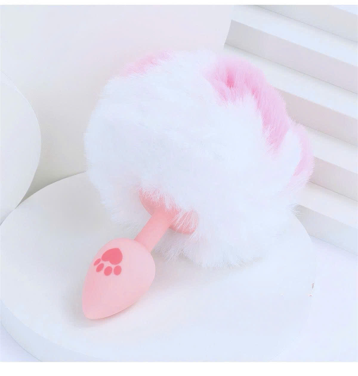 Phích cắm hậu môn silicon bàn chân mèo dễ thương, mềm mại an toàn