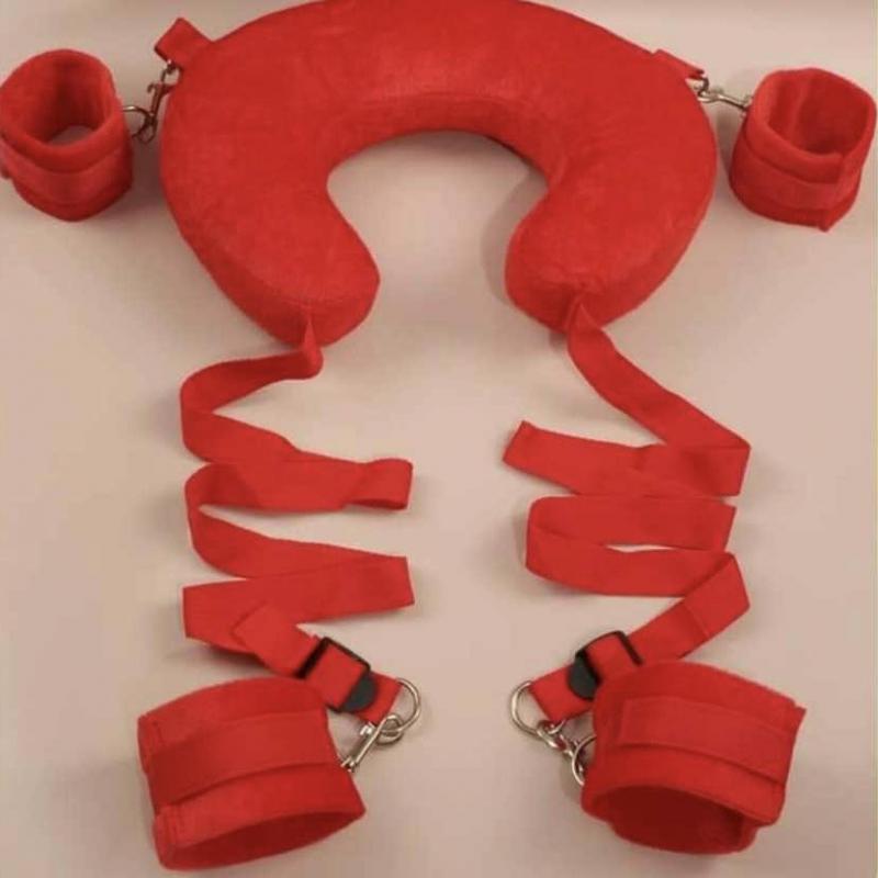 Bộ Trói SM Chân Tay Đệm Gối Chữ U Cao Cấp Hỗ Trợ Hoạt Động BDSM