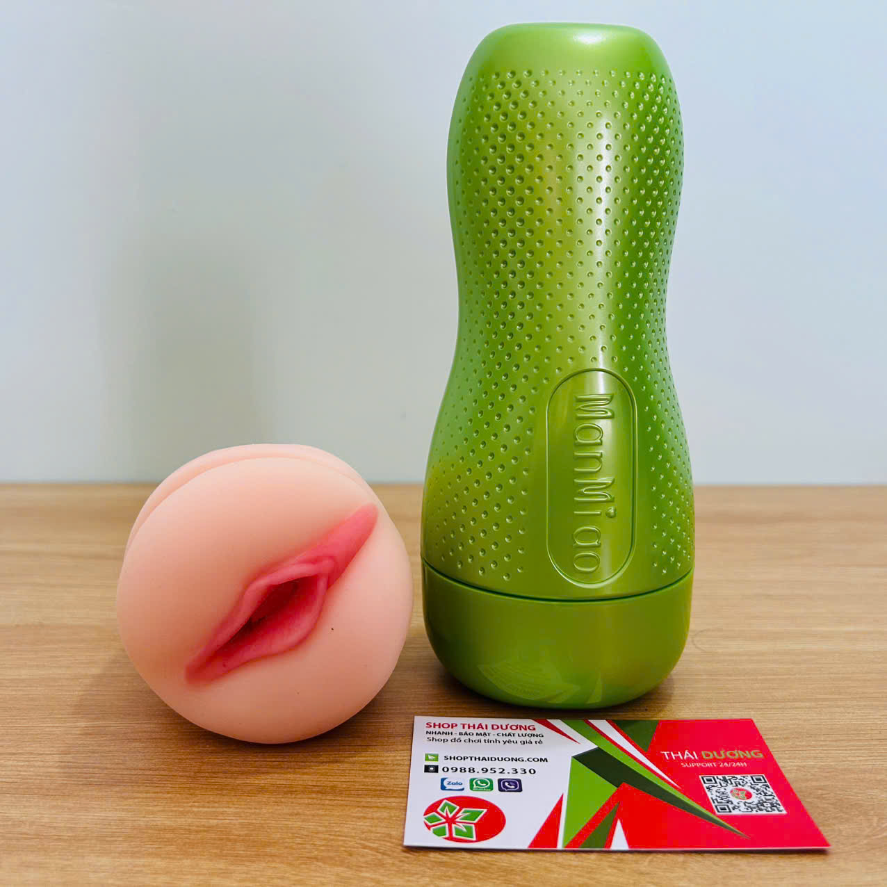 Cốc Âm Đạo Giả ManMiao Silicon Siêu Mềm Nhỏ Gọn Tăng Khoái Cảm