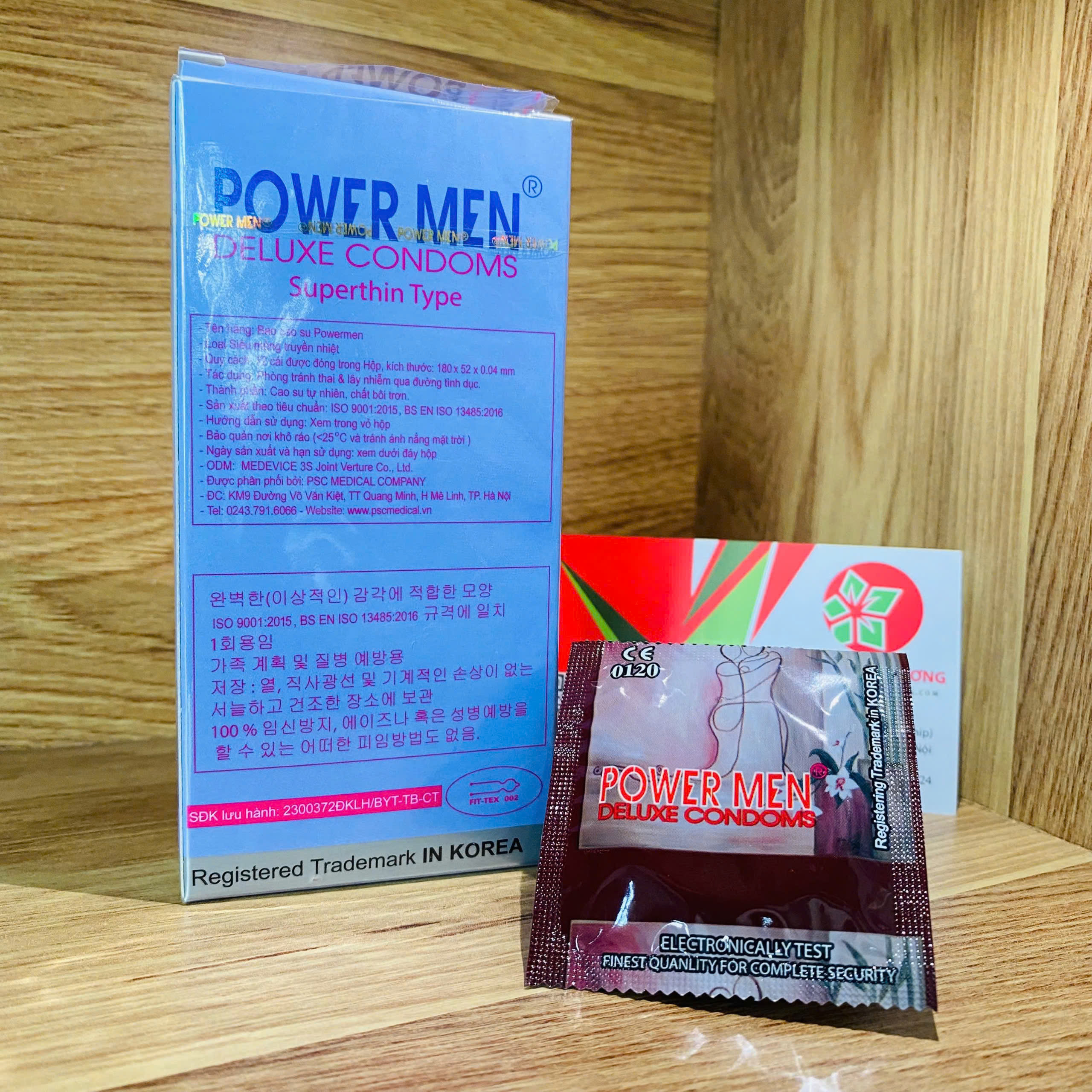 Bao Cao Su Siêu Mỏng POWER MEN DULUXE 12 Cái Cao Cấp Hàn Quốc