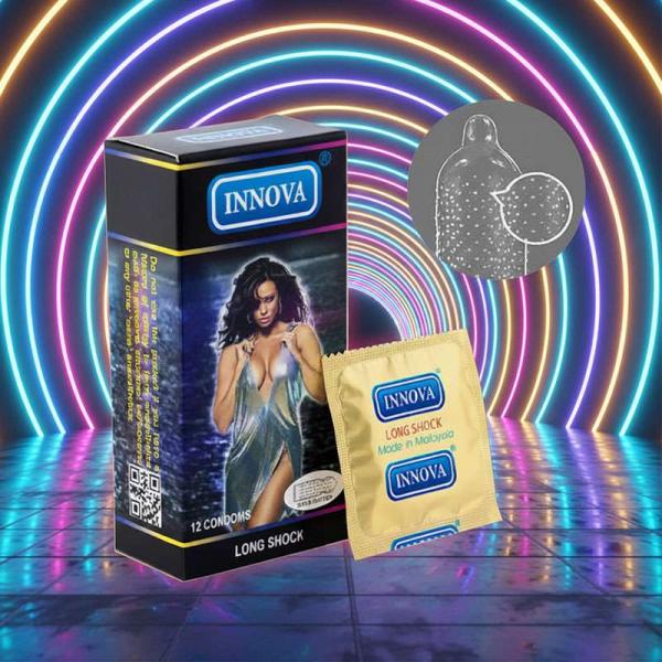 Bao cao su gân gai Inova chống xuất tinh sớm cho nam giới 