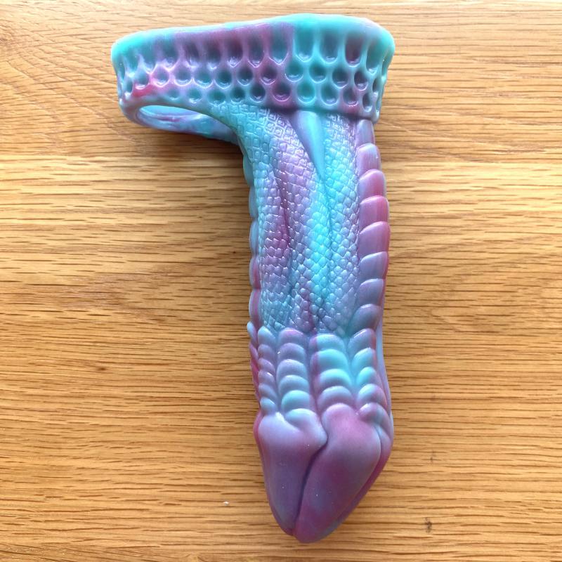 Bao đôn dên dương vật vảy cá silicon cao cấp siêu mềm kéo dài quan hệ