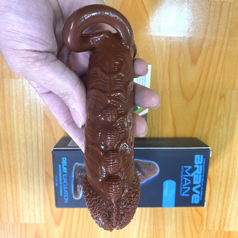 Bao Cao Su Đôn Dên Brave Man Quay Đeo Chống Tuột Siêu Mềm