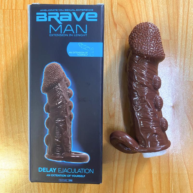 Bao Cao Su Đôn Dên Brave Man Quay Đeo Chống Tuột Siêu Mềm