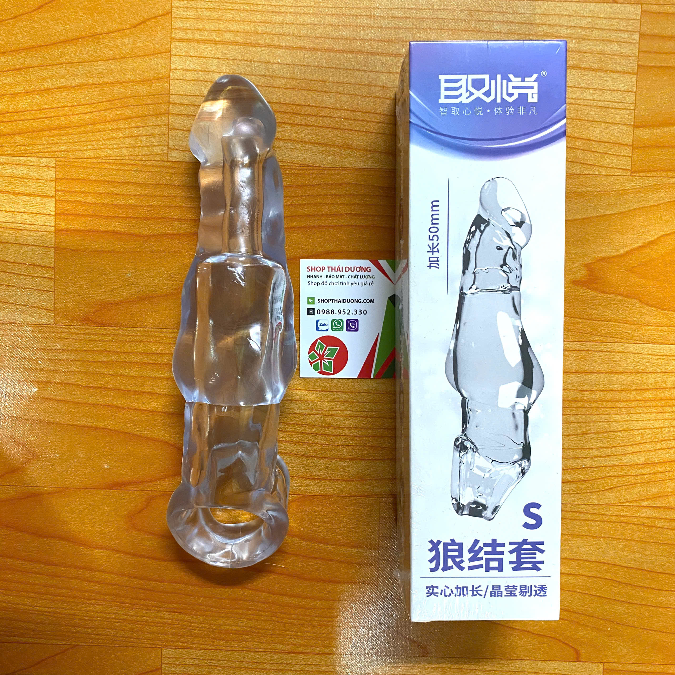 Bao cao su đôn dên trong xuất tăng kích thước Aichao Walf Knot LS cho nam