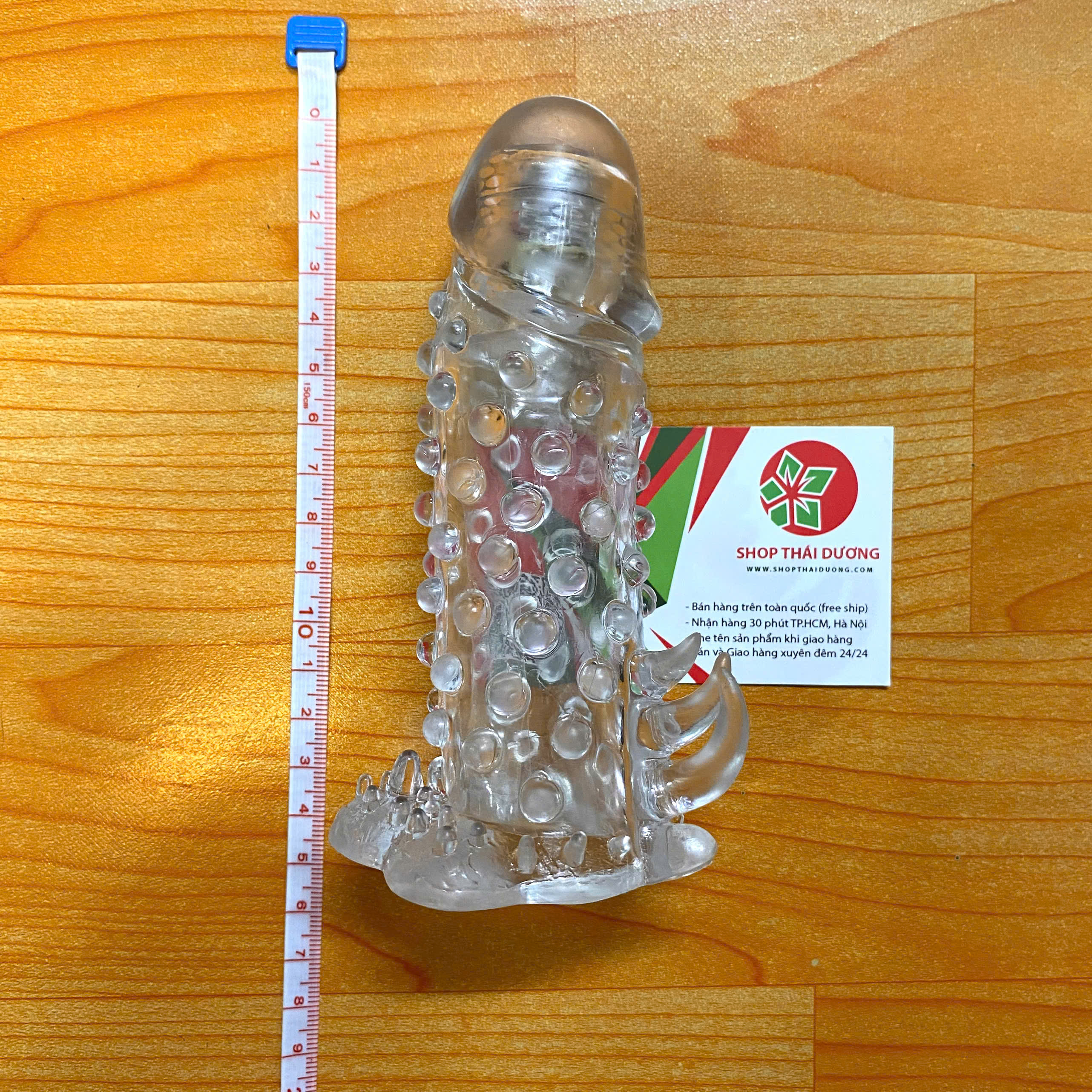 Bao Cao Su Đôn Dên Brave Man Rung Gai Tăng Kích Thước 4cm Nam