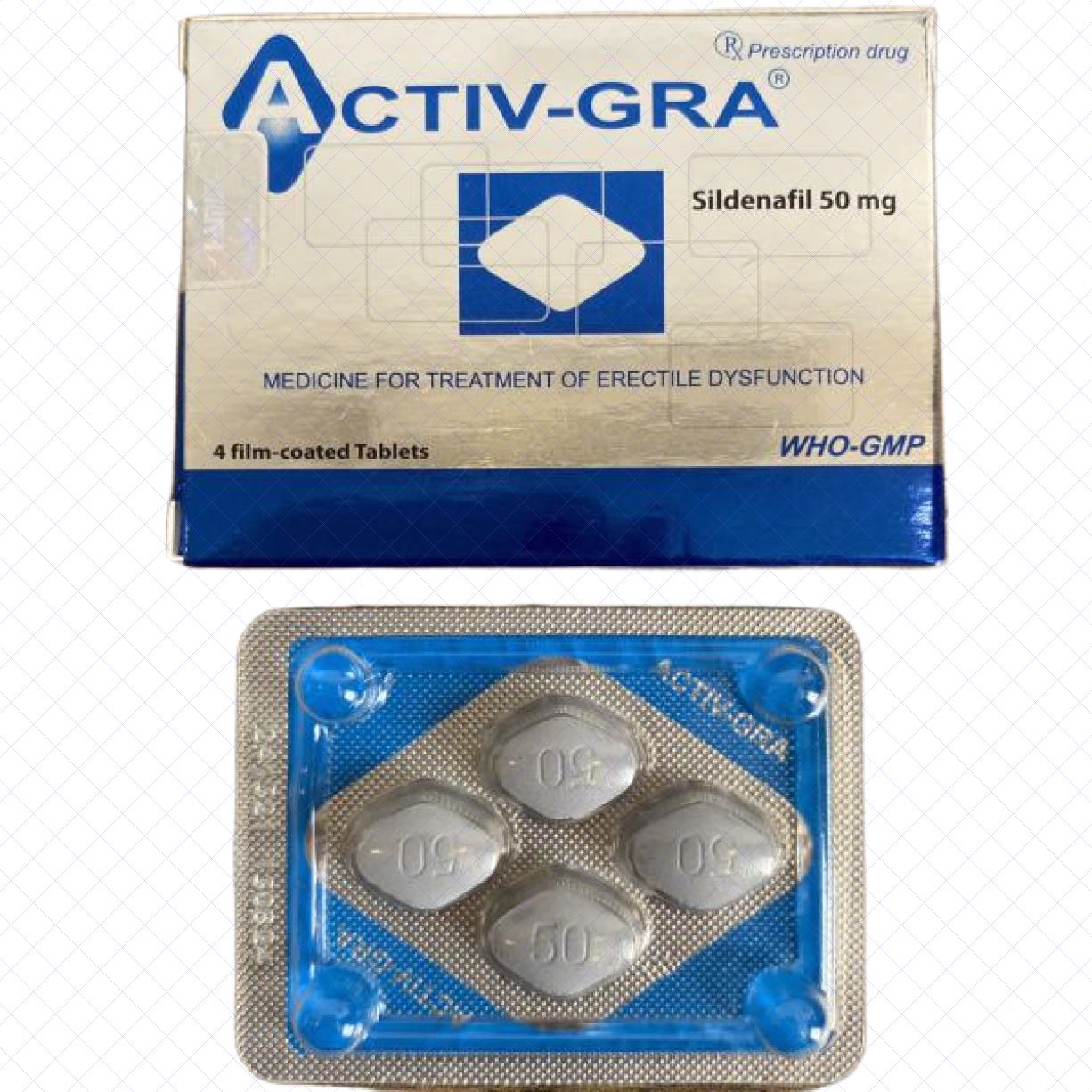 Thuốc tăng cường sinh lý CTIV GRA điều trị rối loạn cương dương lâu dài 