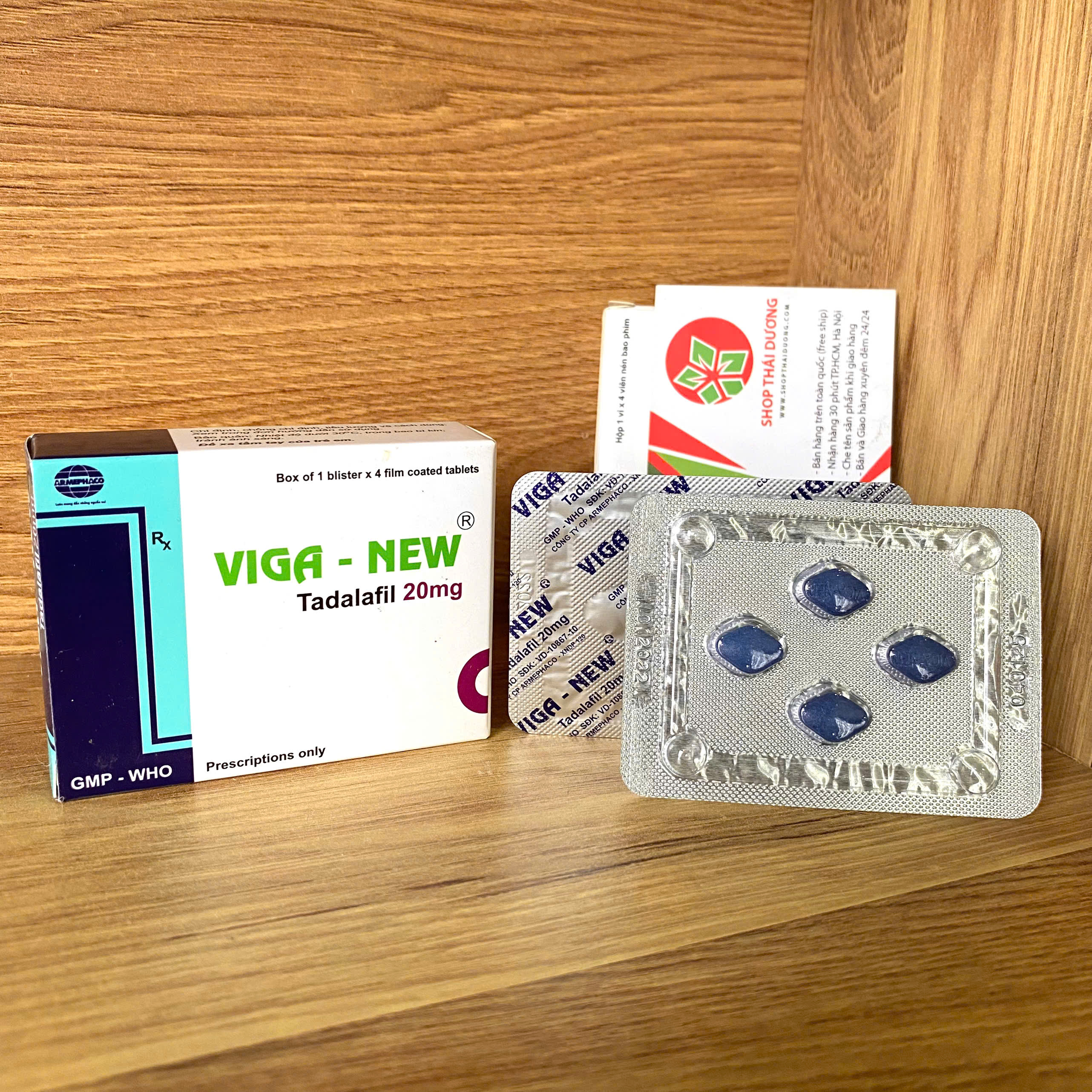 Viên Uống Cường Dương Viga 20mg Kéo Dài Quan Hệ Hiệu Quả Cho Nam