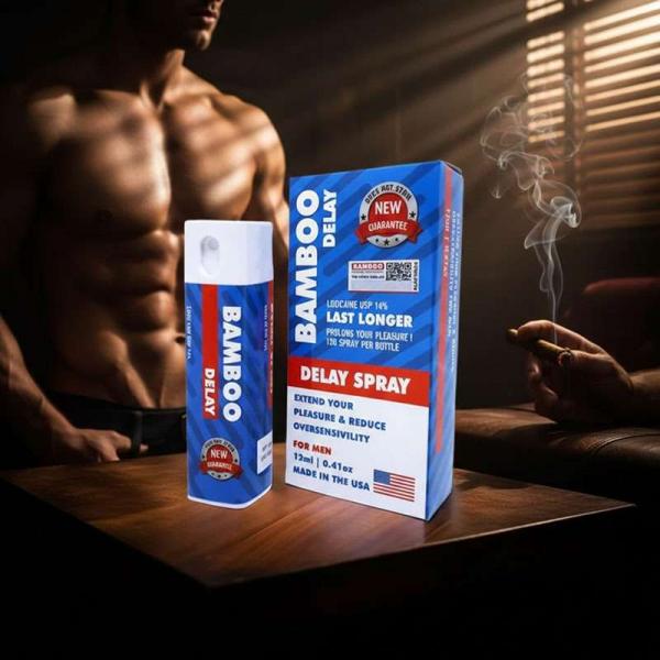 Thuốc xịt Bamboo Delay Mỹ kích thích kéo dài thời gian quan hệ 