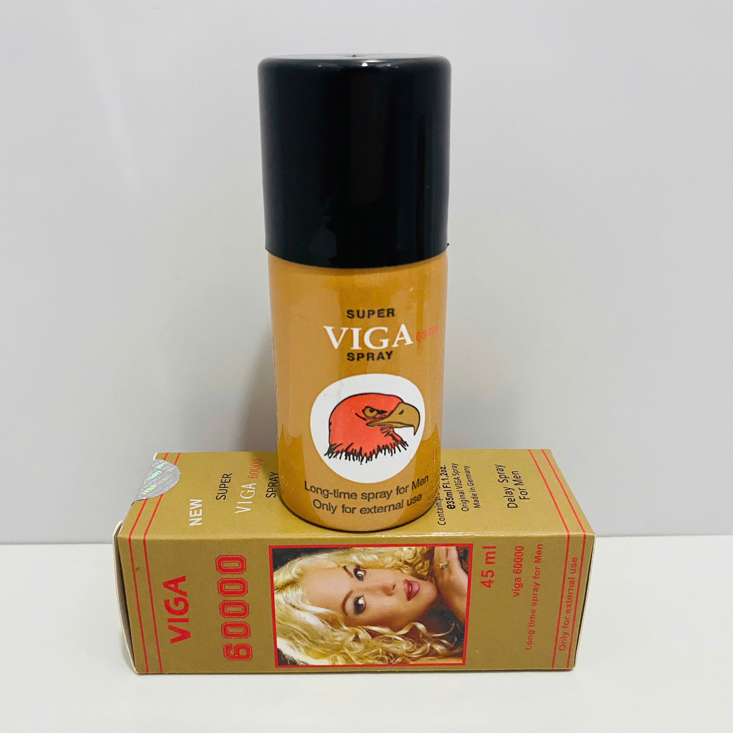 Xịt Kéo Dài Thời Gian Super Viga 60000 Đức 45ml Chống Xuất Tinh Sớm