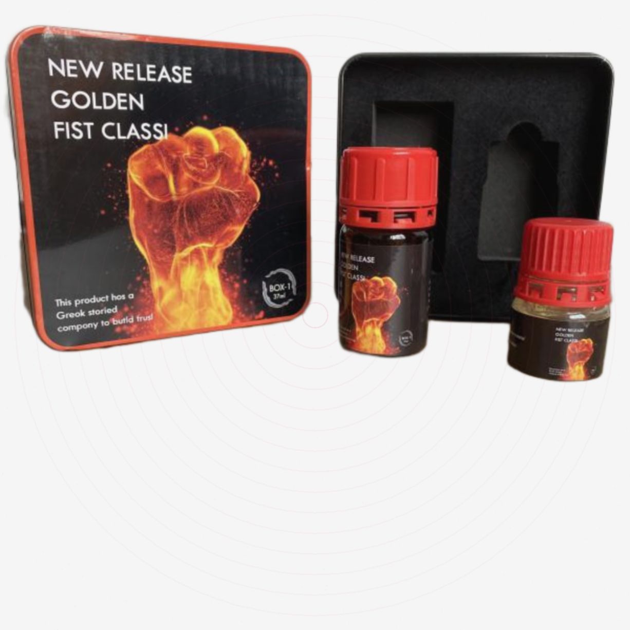 Hộp Combo Popper Golden Fist 60ml Tăng Hưng Phấn T&B Mạnh Mẽ 