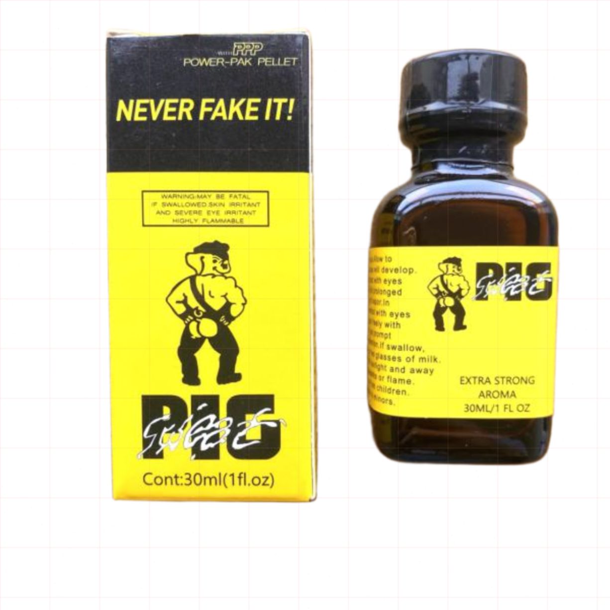 Chai hít popper Pig Sweat 30ml Mỹ tăng khoái cảm cho Top Bot 