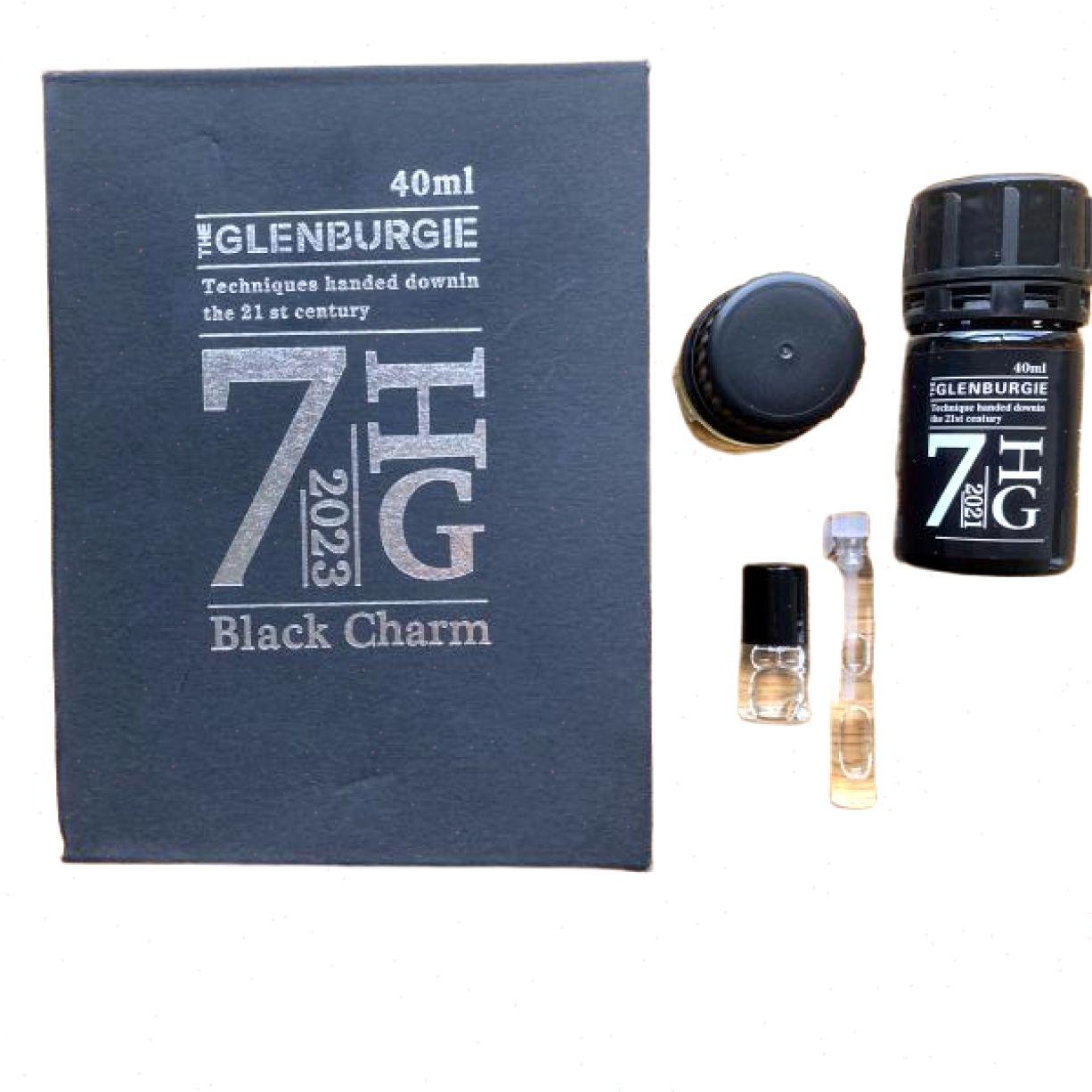 Set hộp combo chai hít Tăng Khoái Cảm 7HG Black Charm Mỹ 
